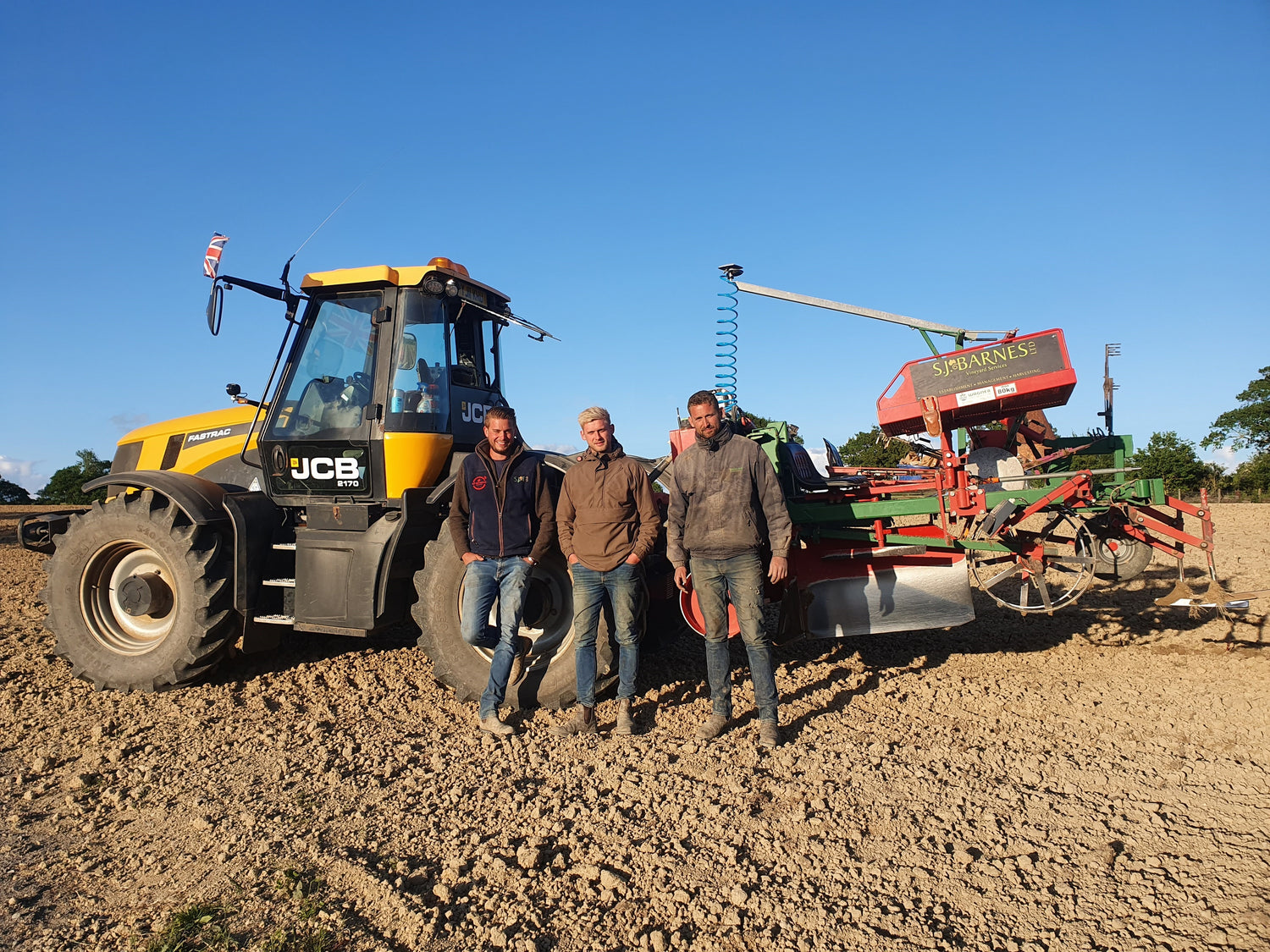 Warehorne Vineyard Planting Machine
